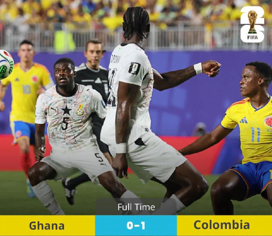 Ghana fall to a narrow defeat