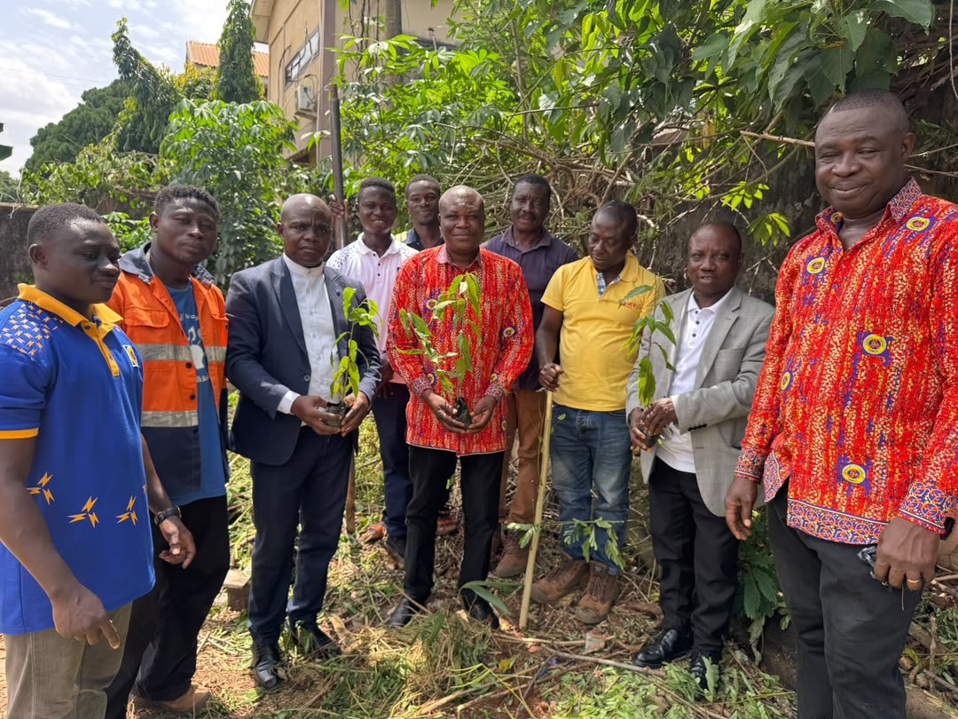 ECG Launches Tree-Planting Drive in Kumasi to Restore Green Spaces